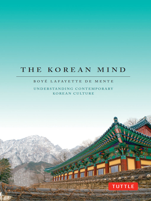 Title details for Korean Mind by Boye Lafayette De Mente - Available